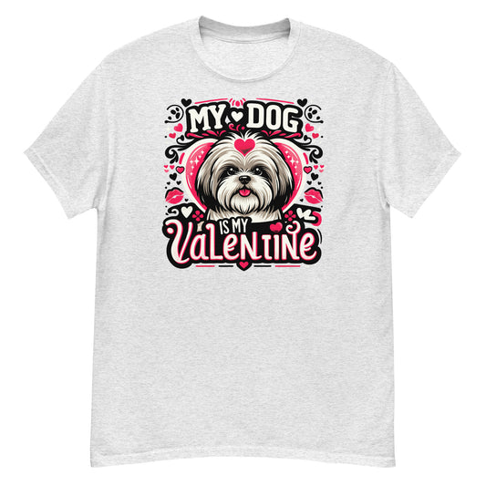 "Cherished Pup Affection - My Dog is My Valentine Tee"