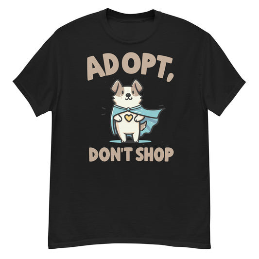"Be a Hero - Choose Adoption" Inspiring Pet Advocacy Design
